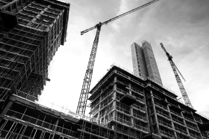 Construction site requiring regular equipment maintenance