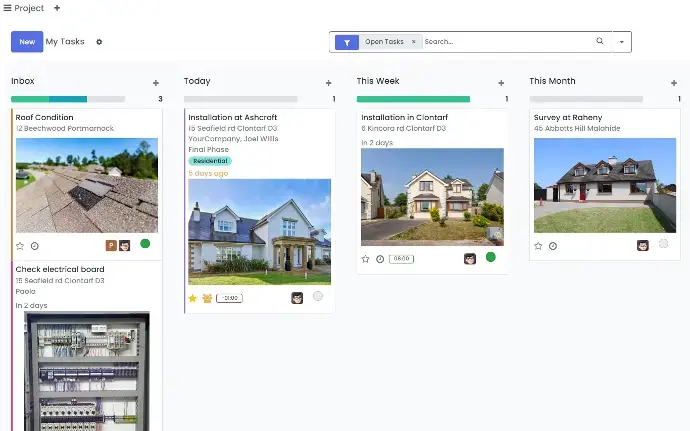 Eosflow project and task management